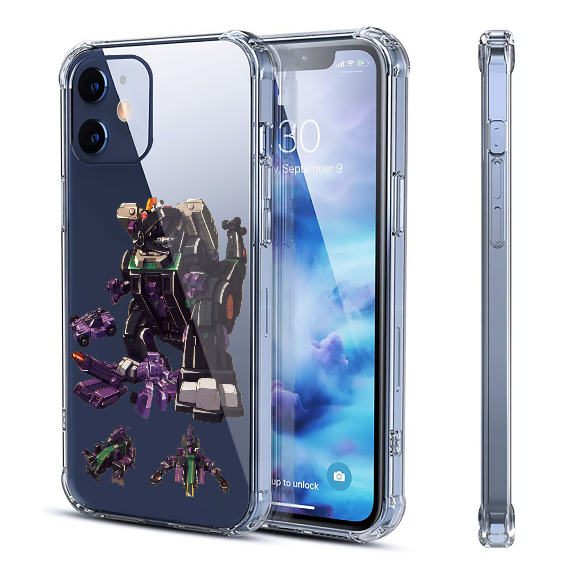 （画像用）  【iPhone 12シリーズ対応】透明スマホケース（クリアソフトケース）